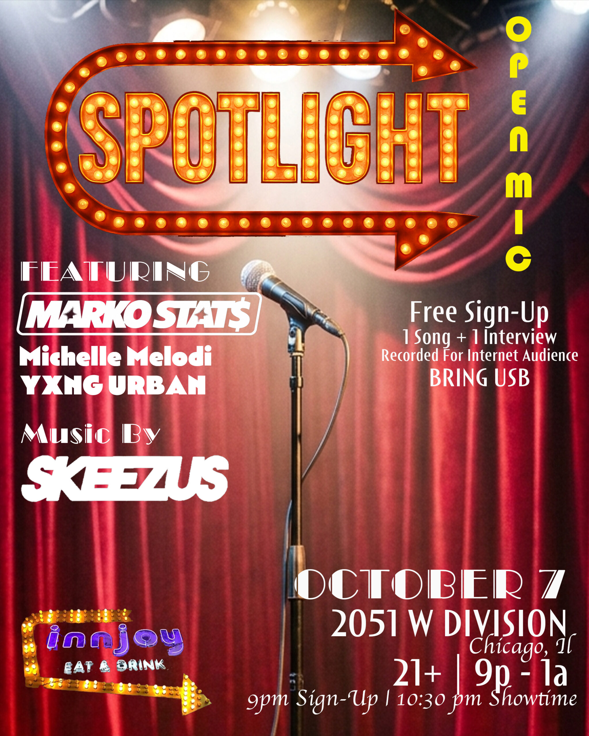 Too Urban Open Mic 